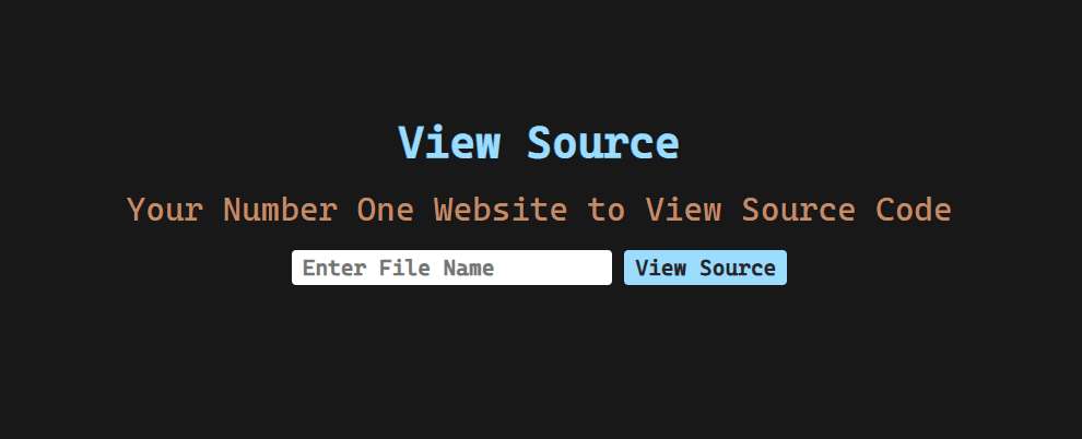 View Source