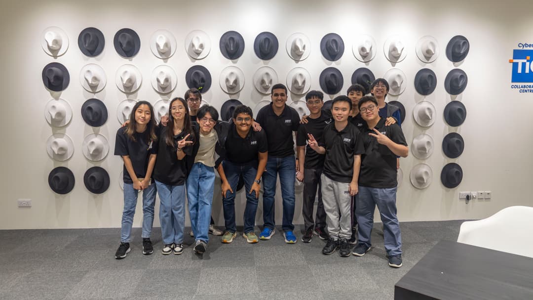 Photo taken during YBNCTF 2024, where SSM helped to produce a variety of CTF challenges for the ctf