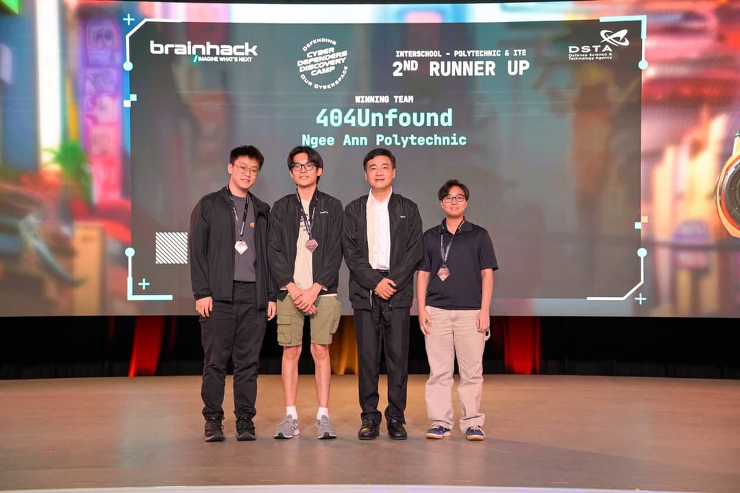 SSM members winning 3rd place at CDDC