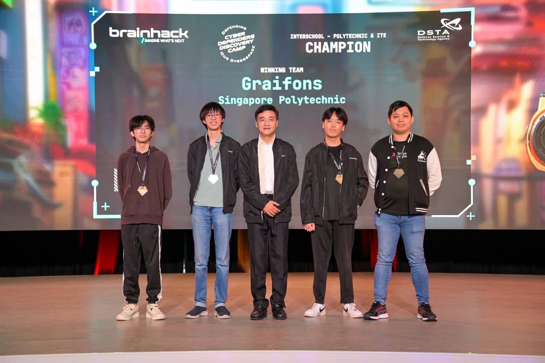 SSM members winning 1st place at CDDC